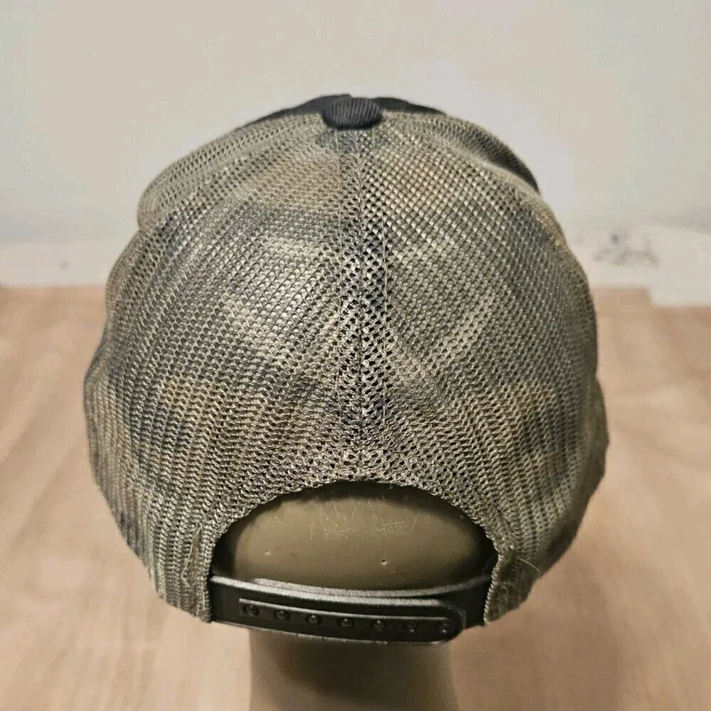 Aeropostale Green & Black Camo Aero 87 Snapback Cap Hat Mens